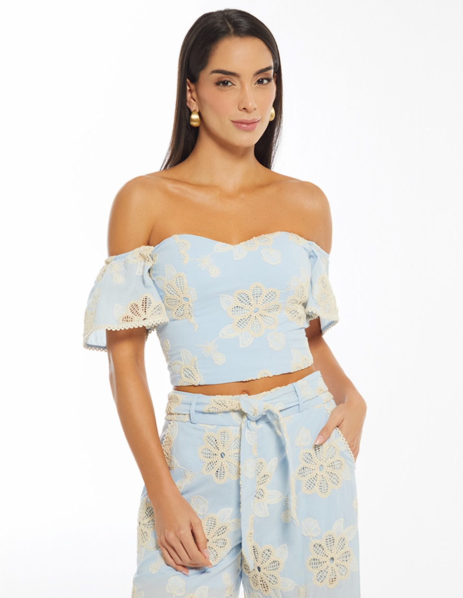 Top escote corazón