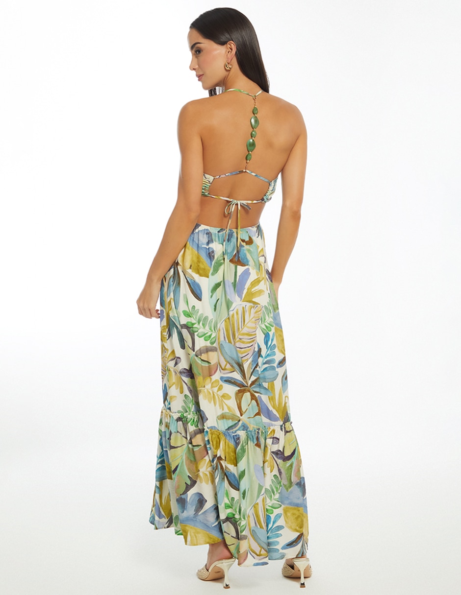 Vestido largo casual Napoles Garden para mujer 5