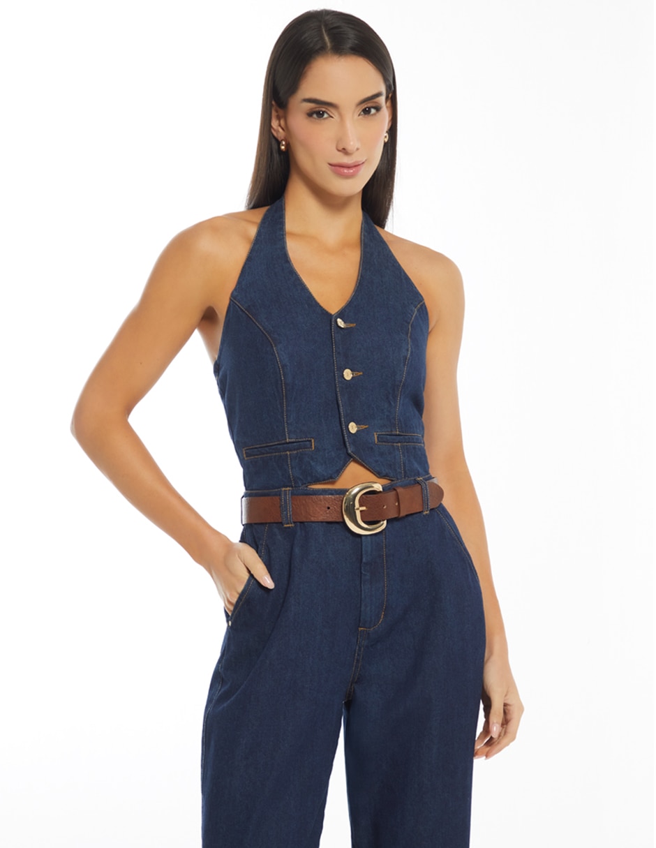 Jumpsuit de mezclilla para mujer 6