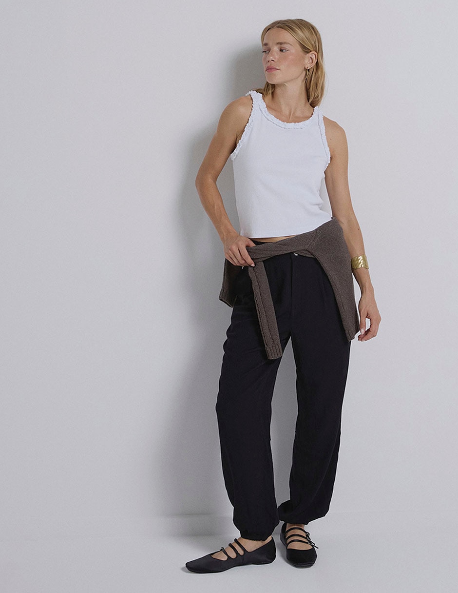 Pantalón Renatta& straight para mujer 2