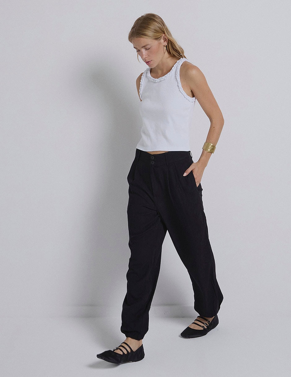 Pantalón Renatta& straight para mujer 4
