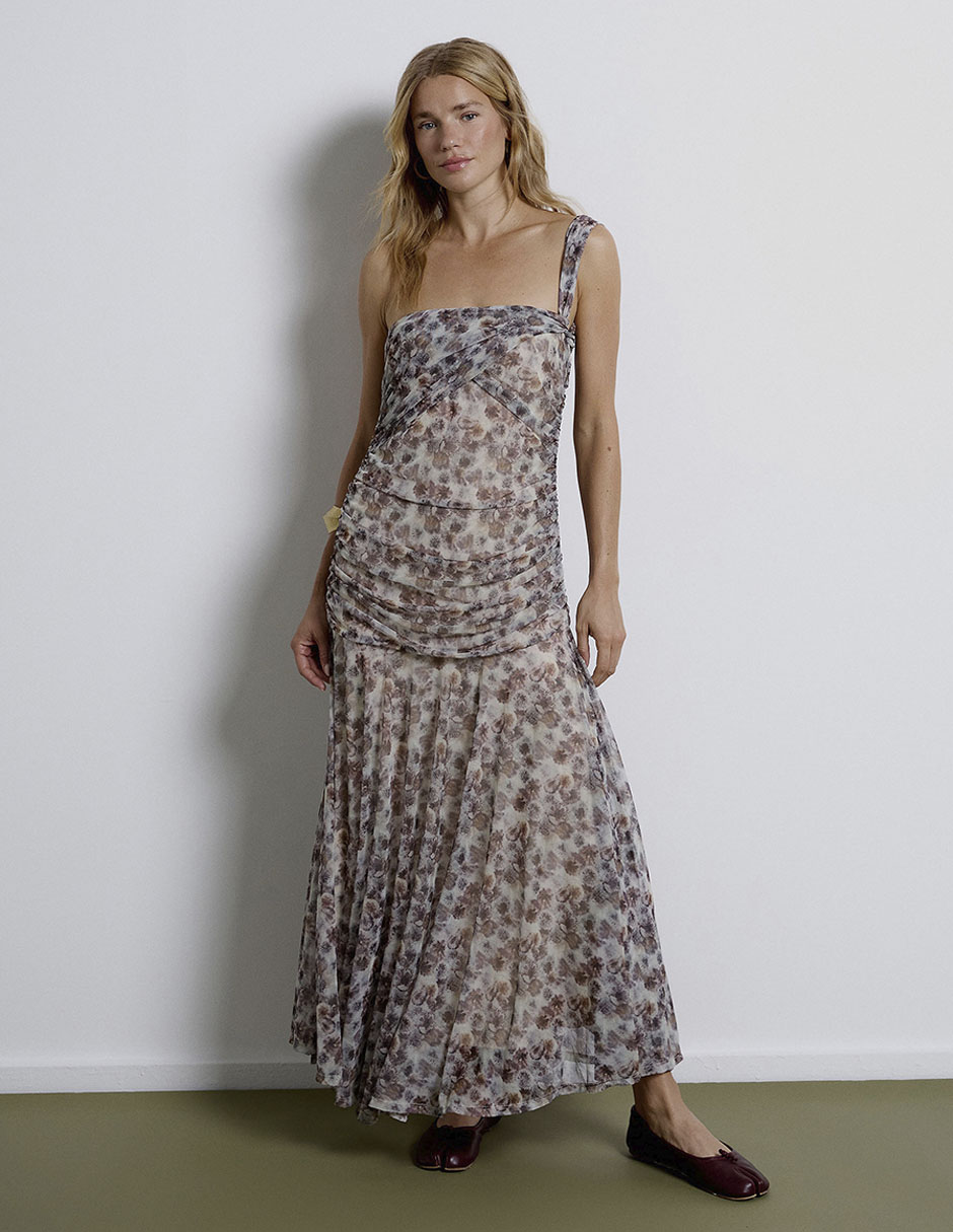Vestido largo casual Renatta& para mujer 2