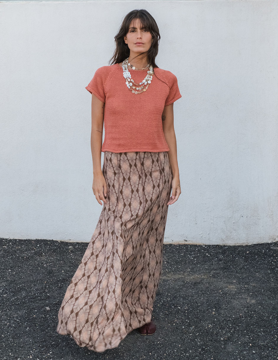 Blusa Renatta& manga corta para mujer