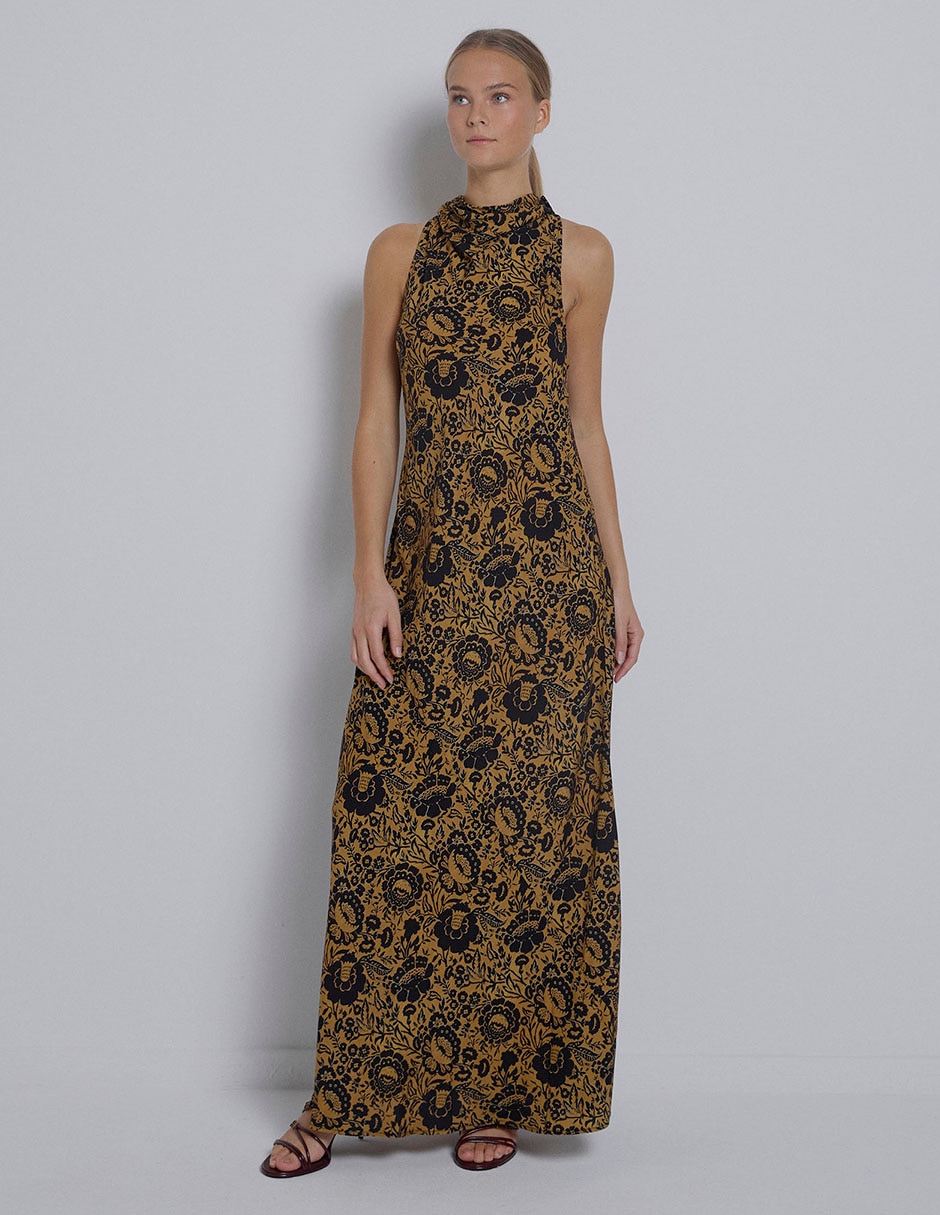 Vestido maxi casual Renatta& para mujer Vestido maxi casual Renatta& para mujer