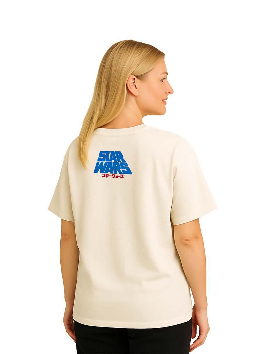 Playera manga corta cuello redondo para mujer 2