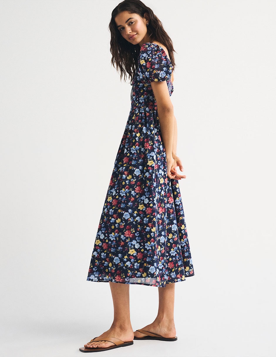Vestido midi casual para mujer 4