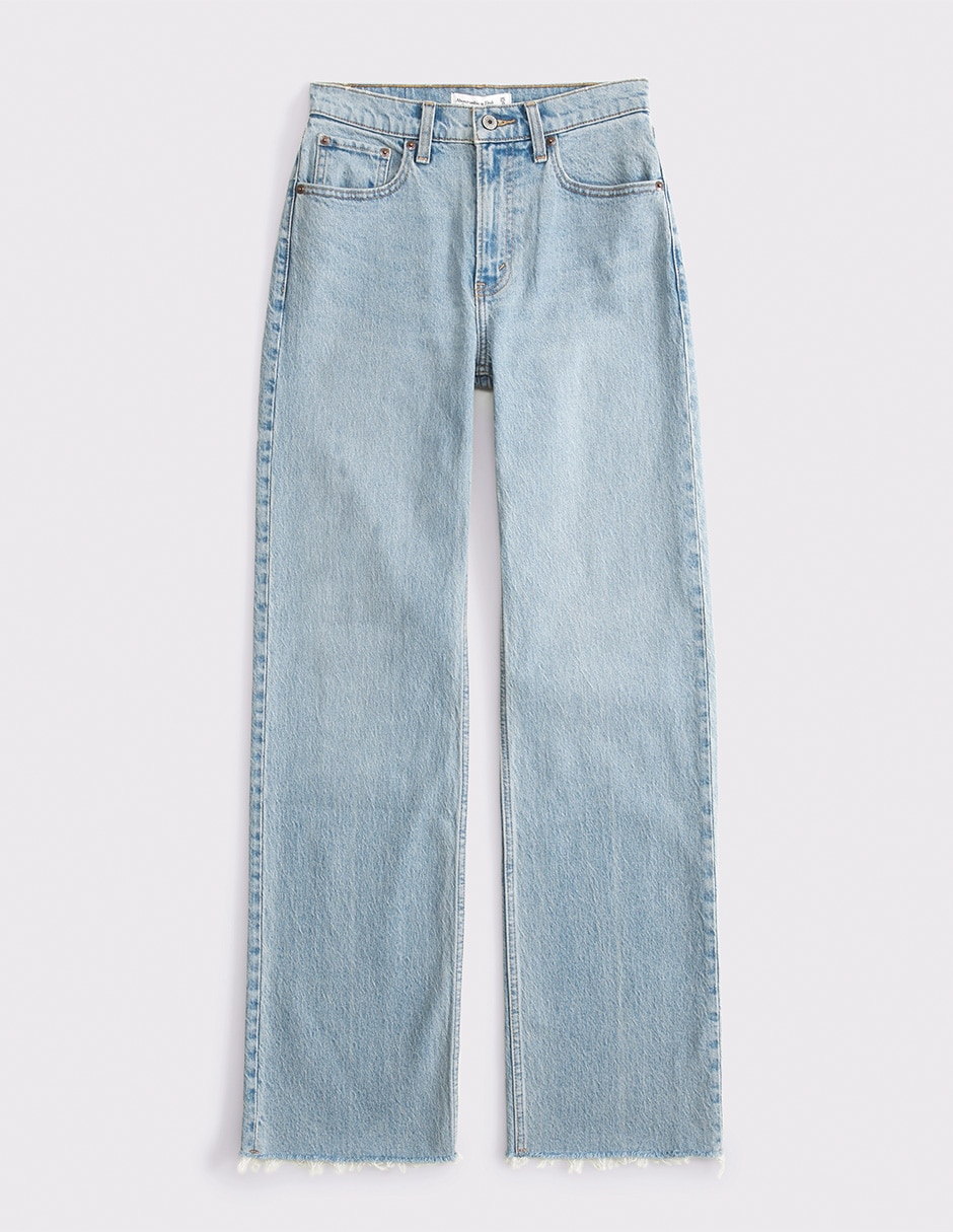 Jeans relaxed straight para mujer 7