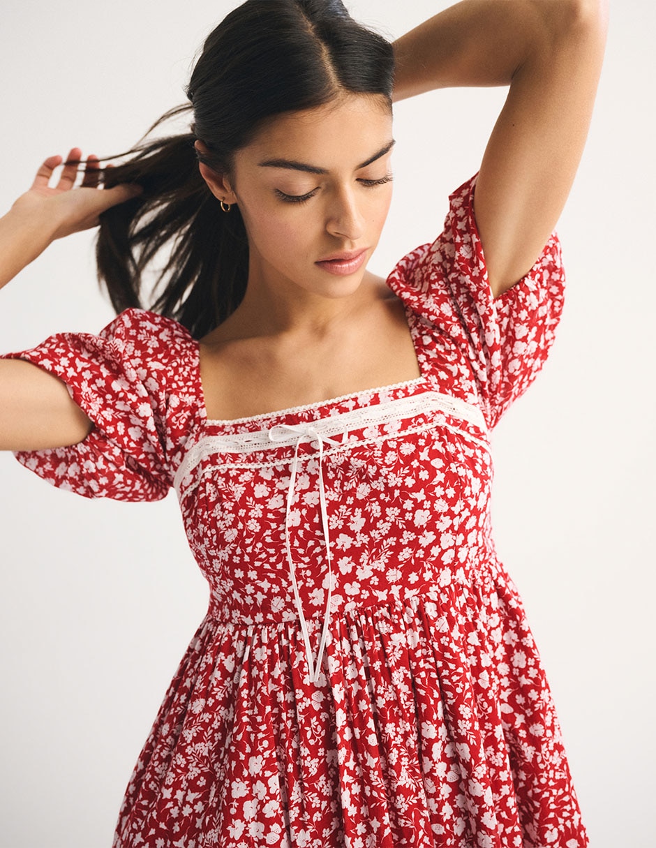 Vestido mini casual para mujer 4