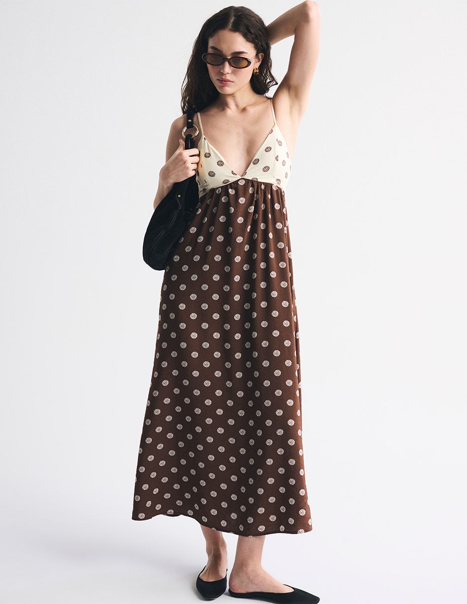 Vestido largo casual para mujer