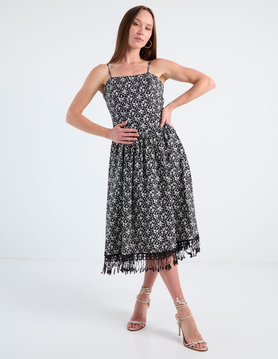 Vestido midi casual para mujer 2