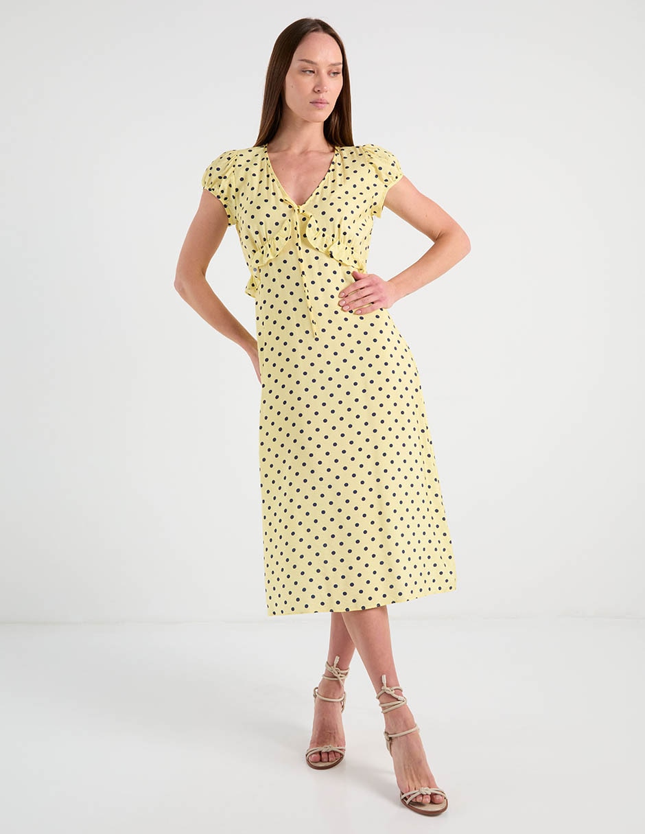 Vestido midi casual para mujer