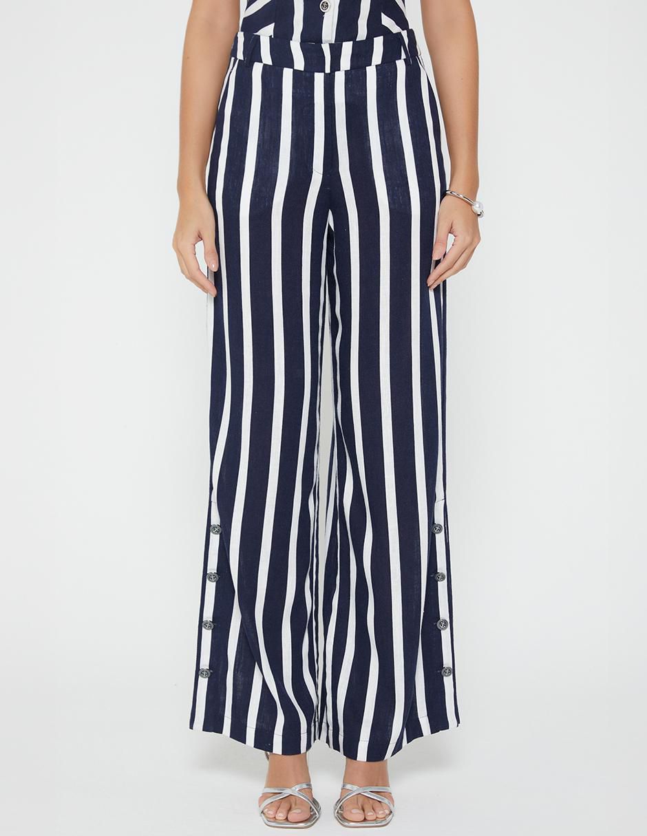 Pantalón relaxed palazzo para mujer Pantalón relaxed palazzo para mujer