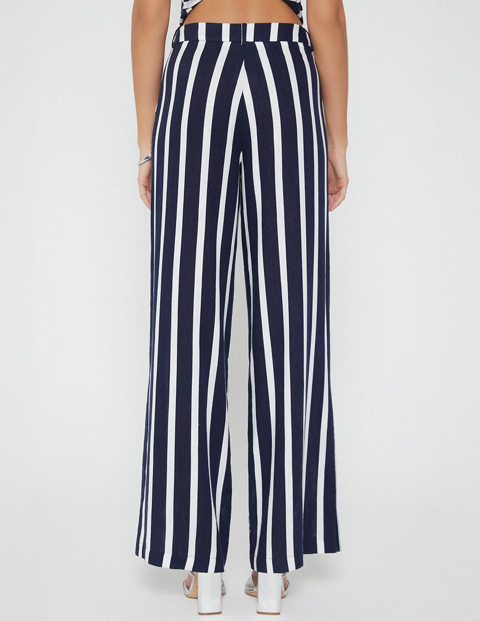 Pantalón relaxed palazzo para mujer 2