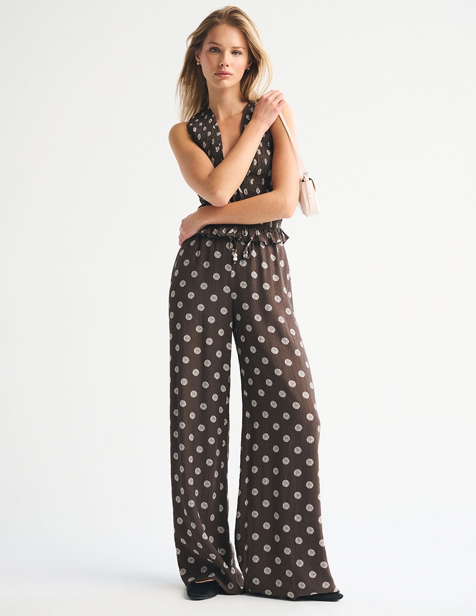 Pantalón regular para mujer 7
