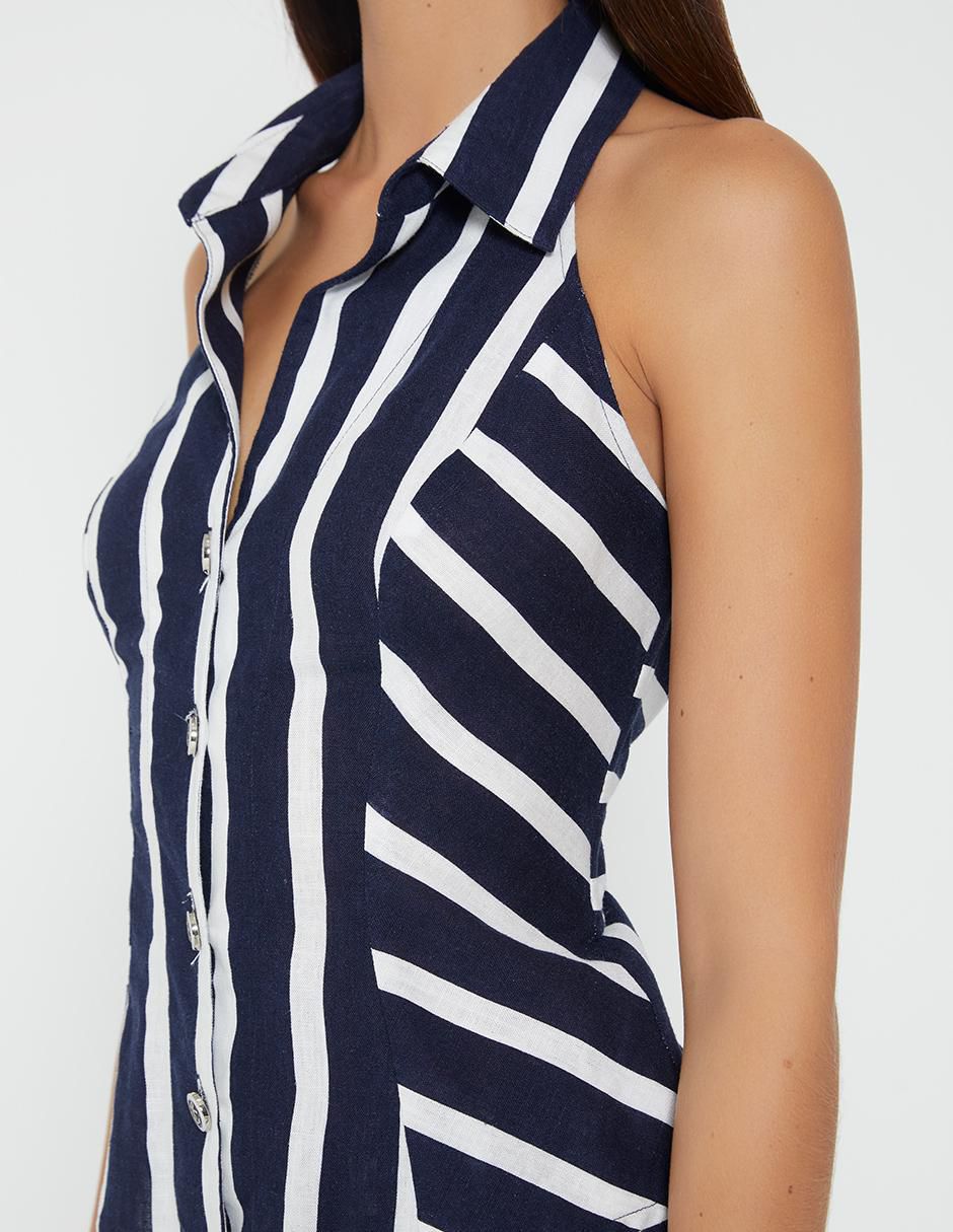 Blusa Crucero Wally sin manga para mujer 4