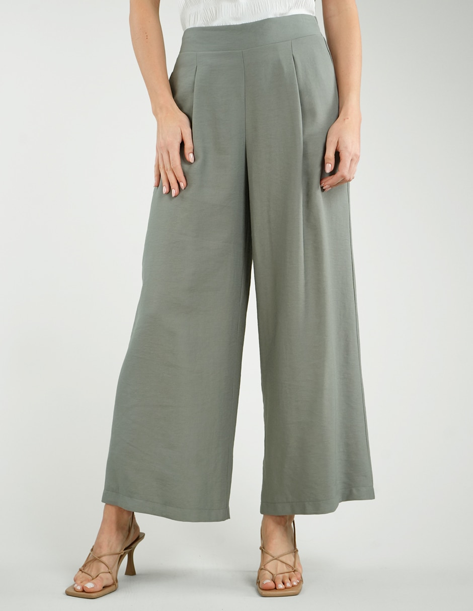 Pantalón wide leg para mujer