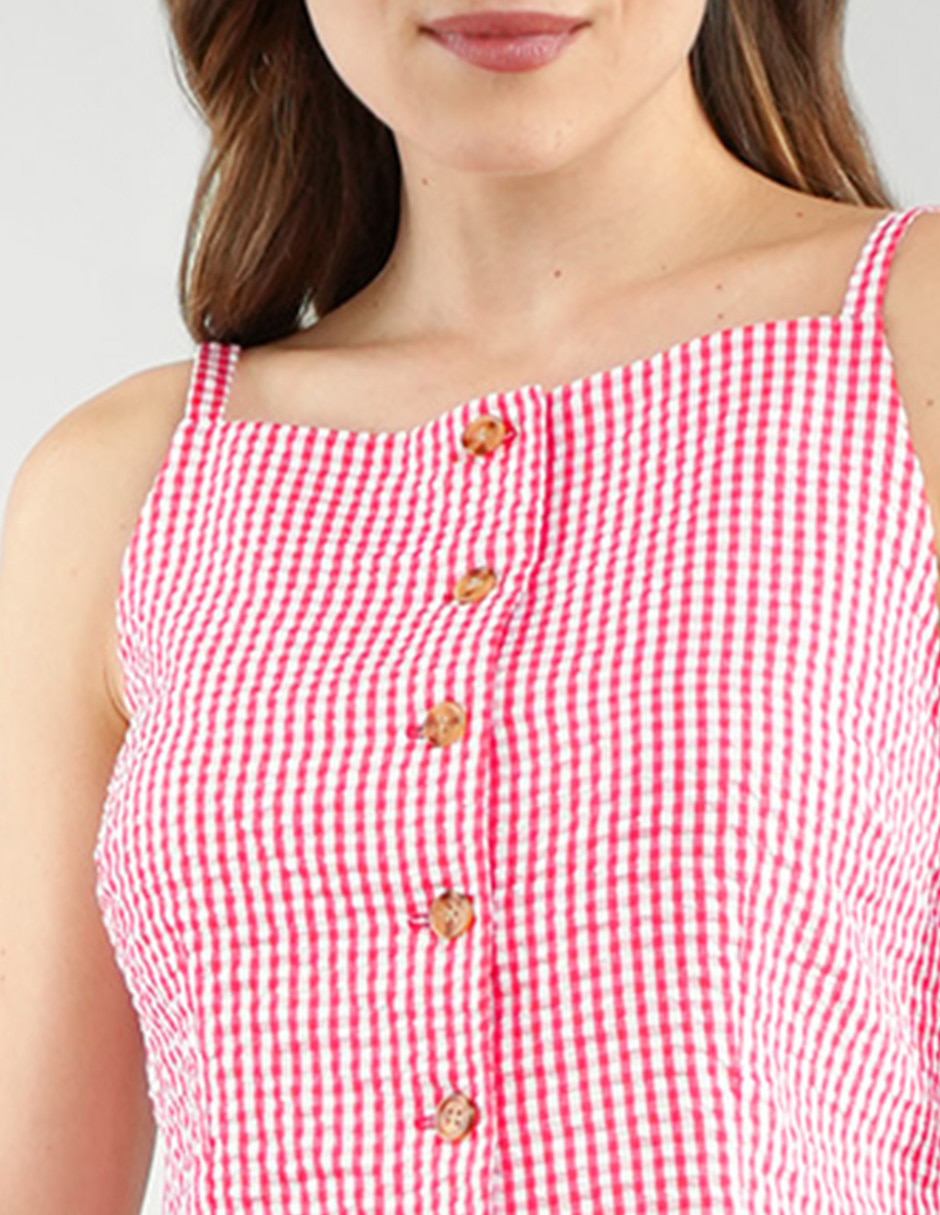 Blusa sin manga para mujer 5