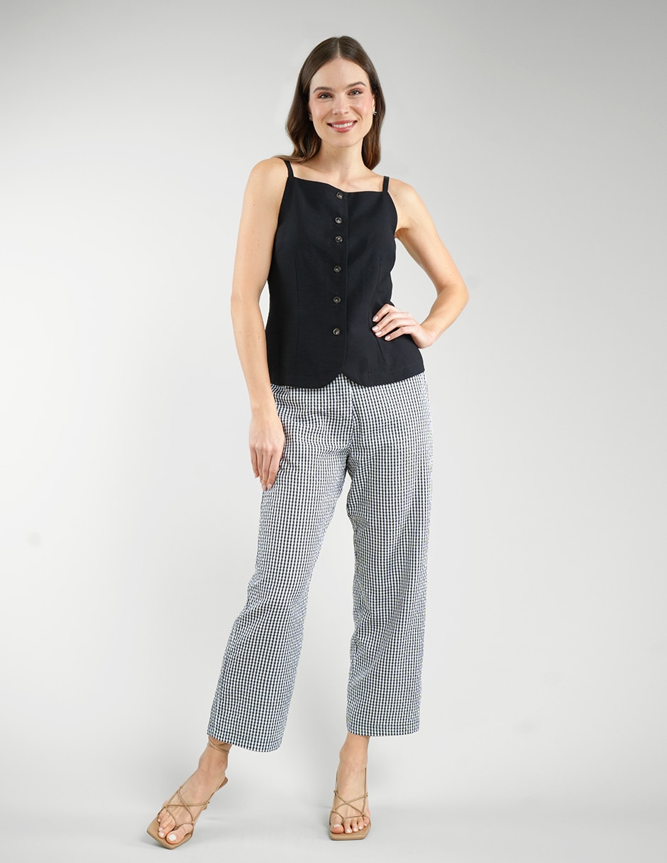 Pantalón recto para mujer 4
