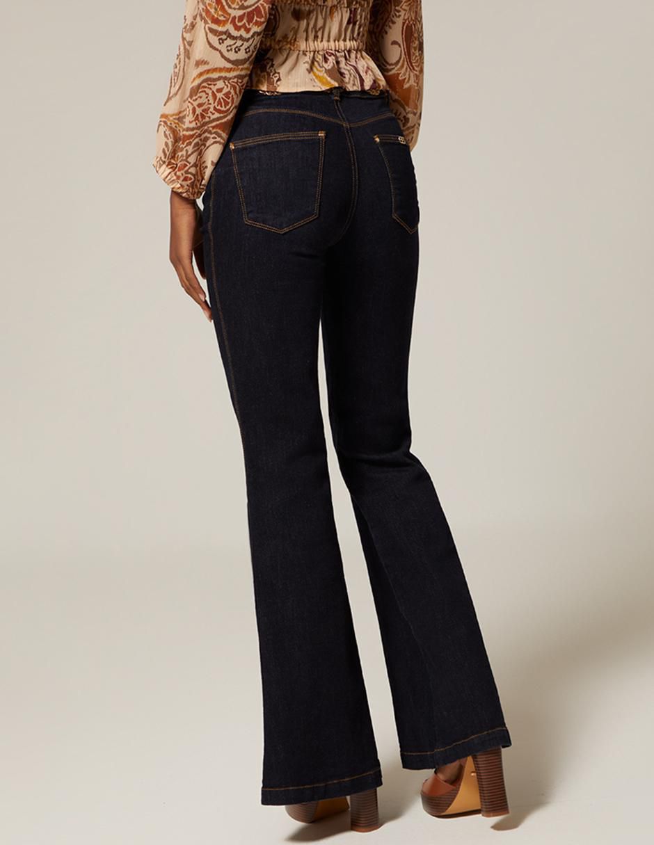Jeans acampanado Akora para mujer 2
