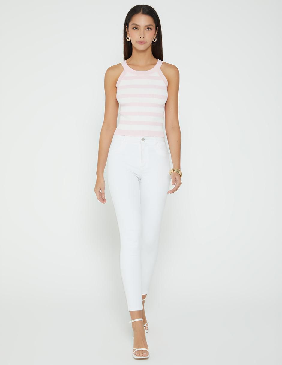 Jeans skinny cintura Alberta para mujer 3