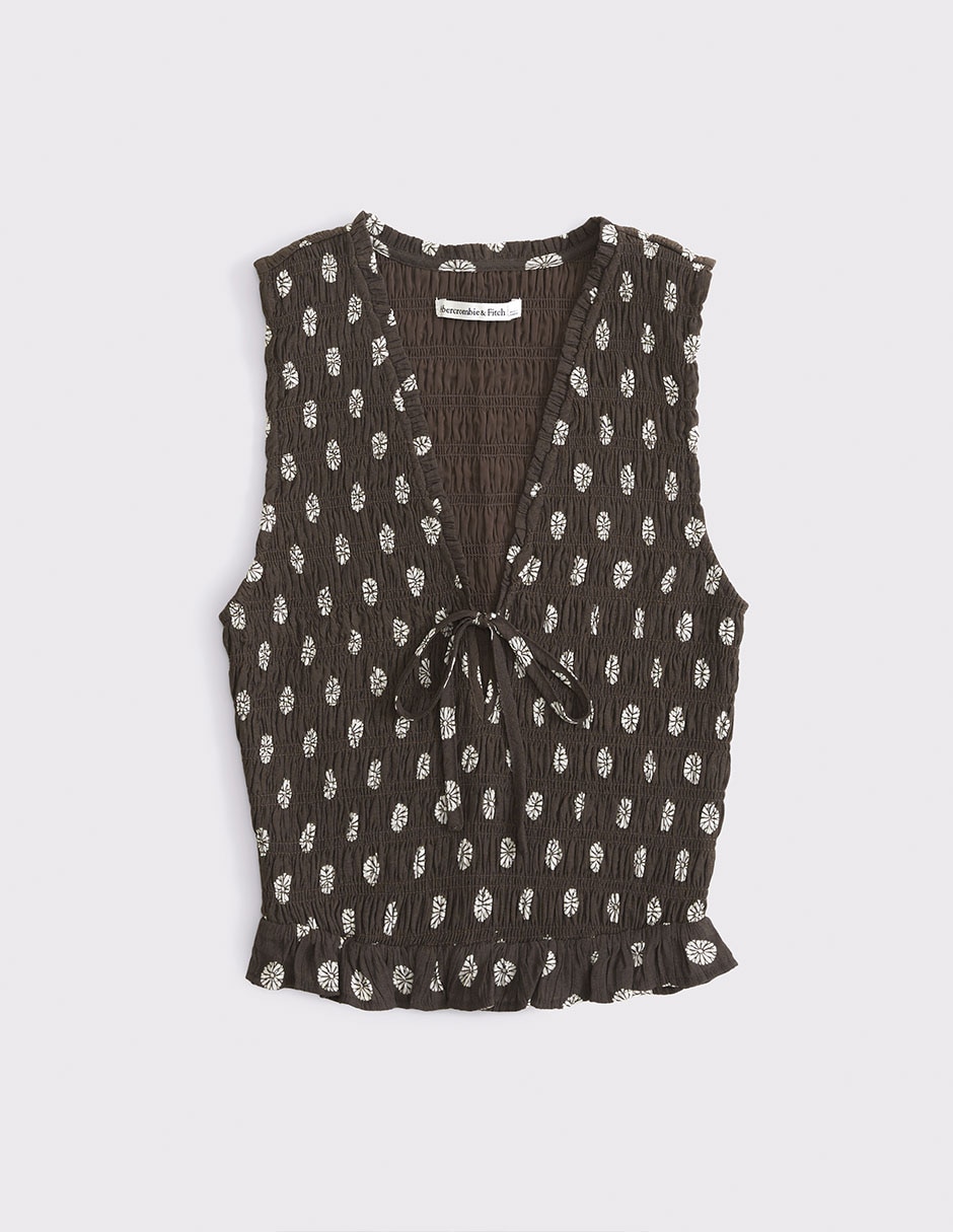 Top cuello V