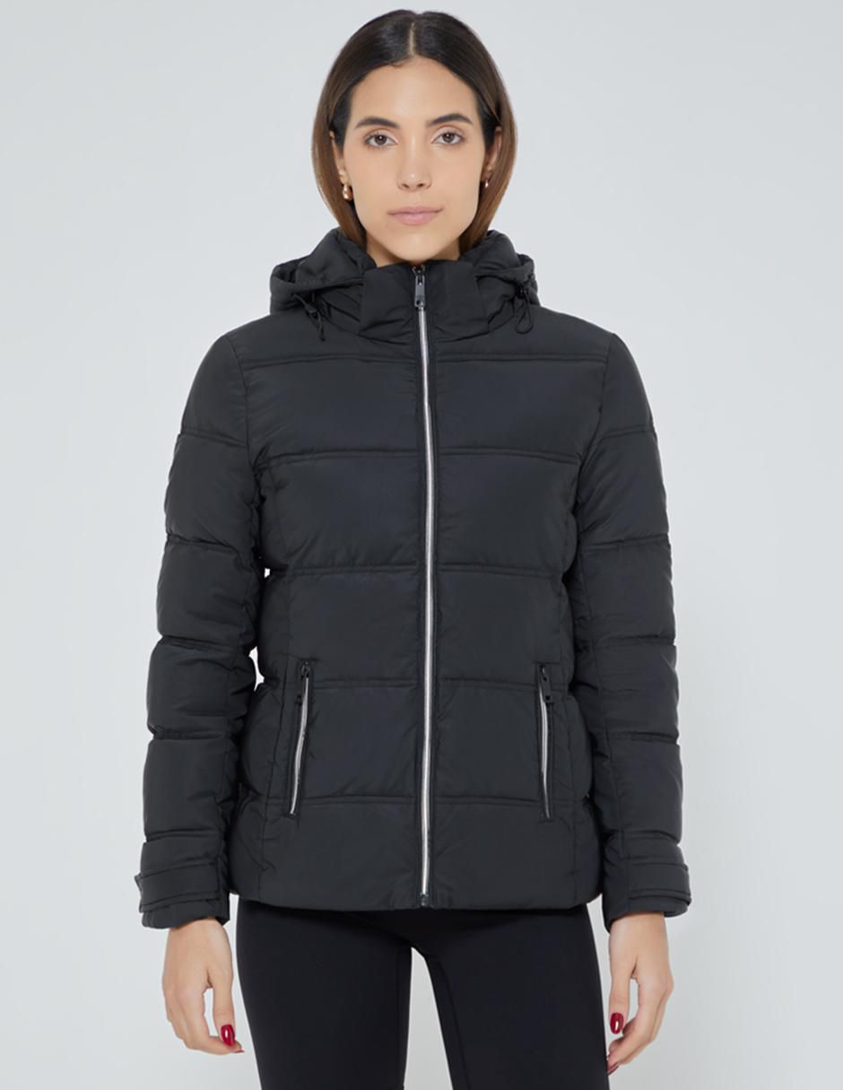 Chamarra capitonada impermeable para mujer Chamarra capitonada impermeable para mujer