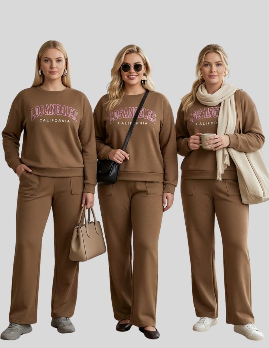 Conjunto pants casual para mujer 7