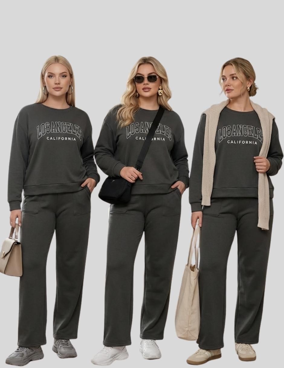 Conjunto casual malabis womens pants "de" poliéster "para" no aplica mujer