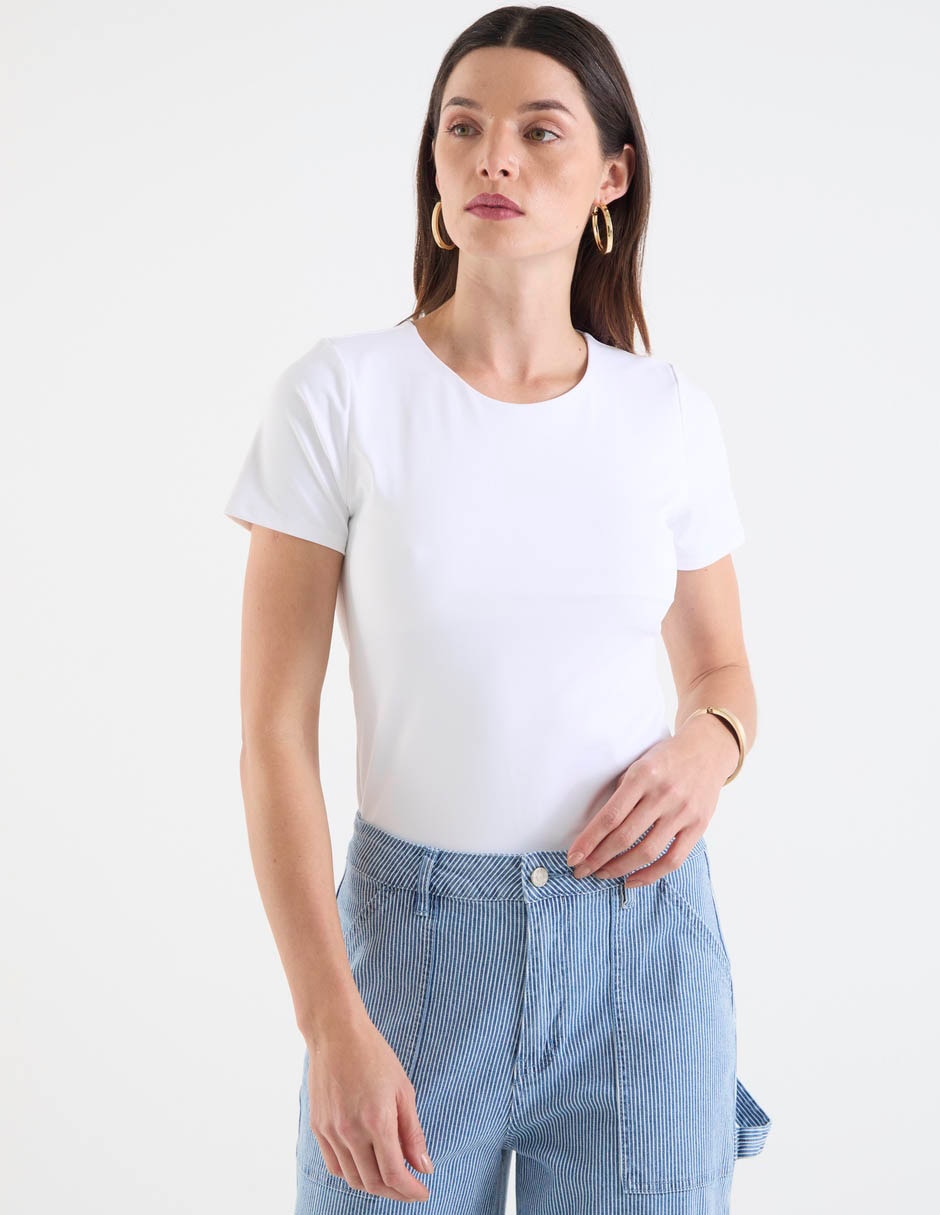 Blusa manga corta para mujer 2