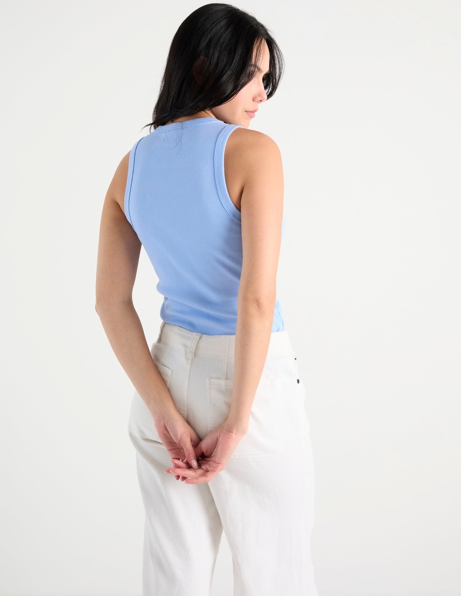 Top cuello redondo tirante ancho 2