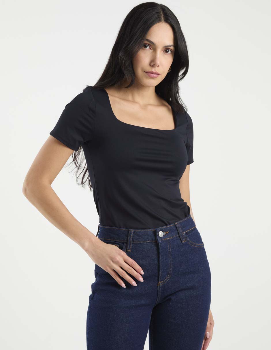 Blusa manga corta para mujer 2