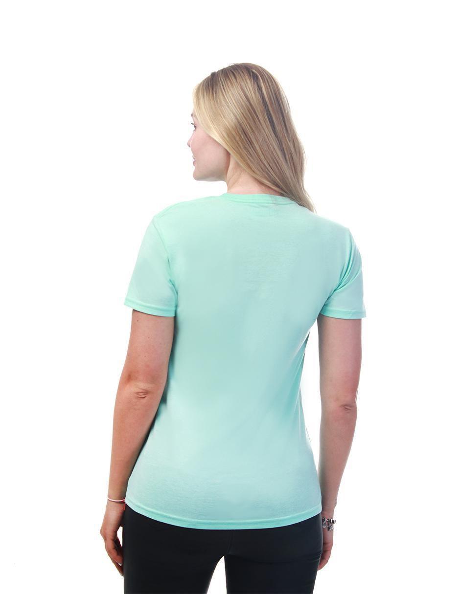 Playera manga corta Básicos cuello redondo para mujer 2