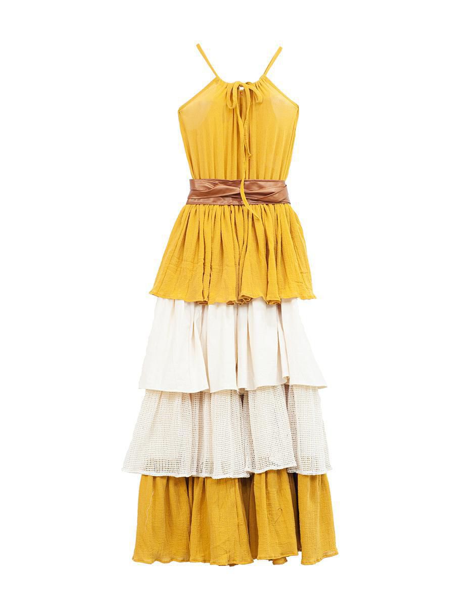 Vestido largo casual para mujer 3