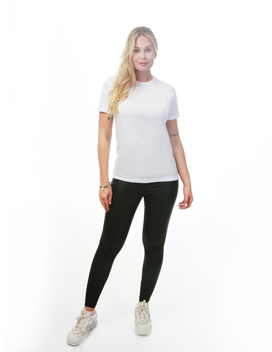 Playera manga corta Básicos cuello redondo para mujer 6