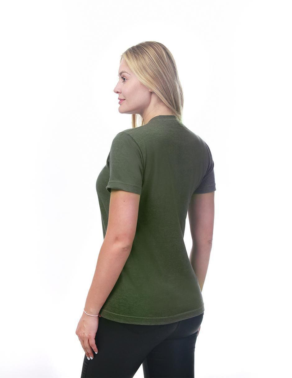 Playera manga corta Básicos cuello redondo para mujer 6