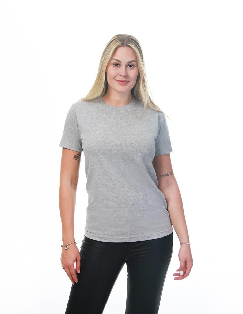 Playera manga corta Básicos cuello redondo para mujer