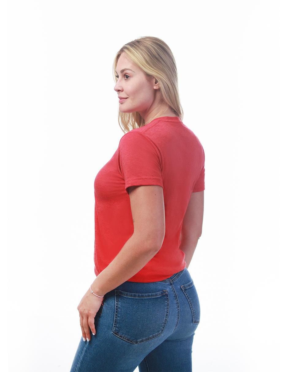 Playera manga corta cuello redondo para mujer 5