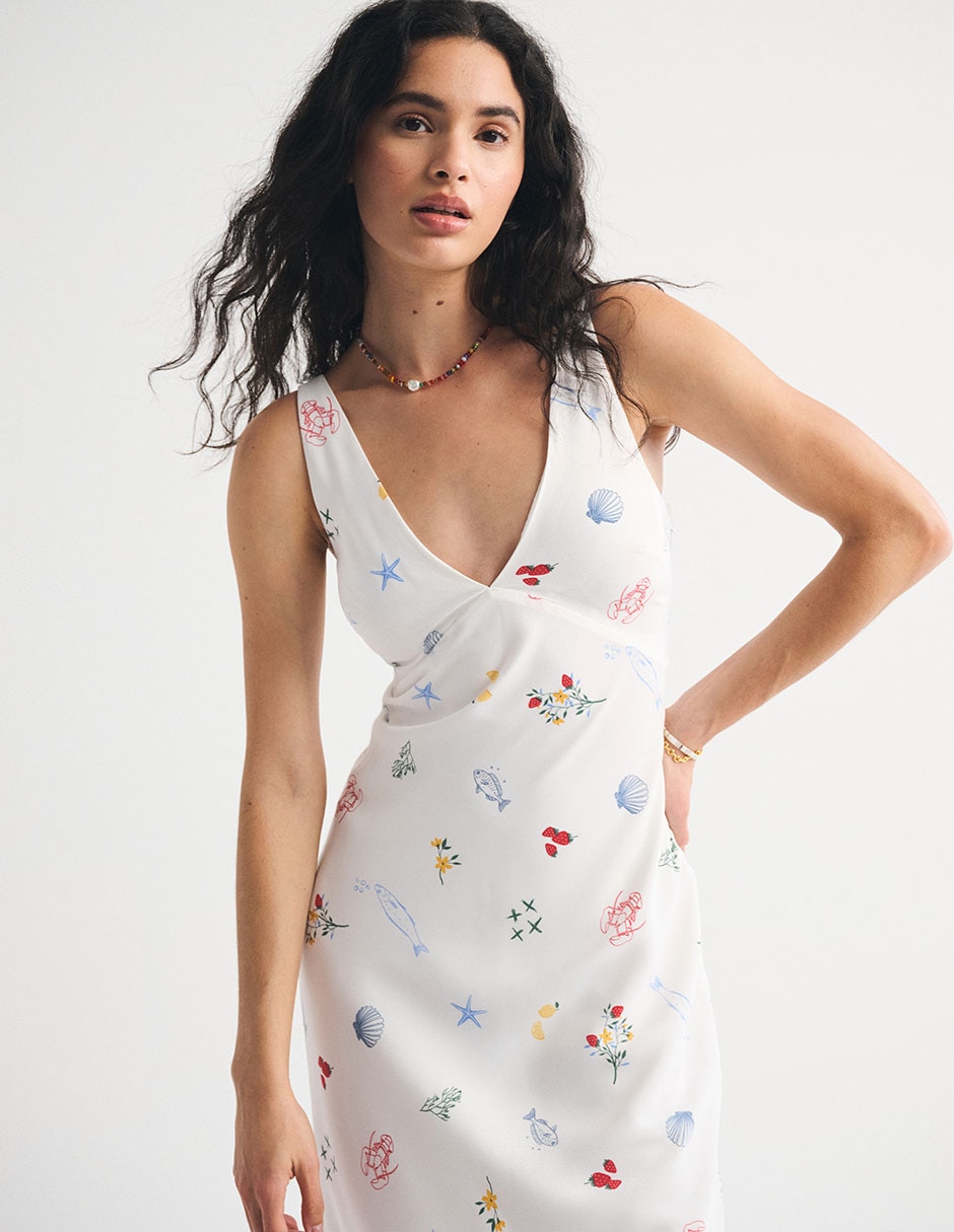 Vestido midi casual para mujer 6