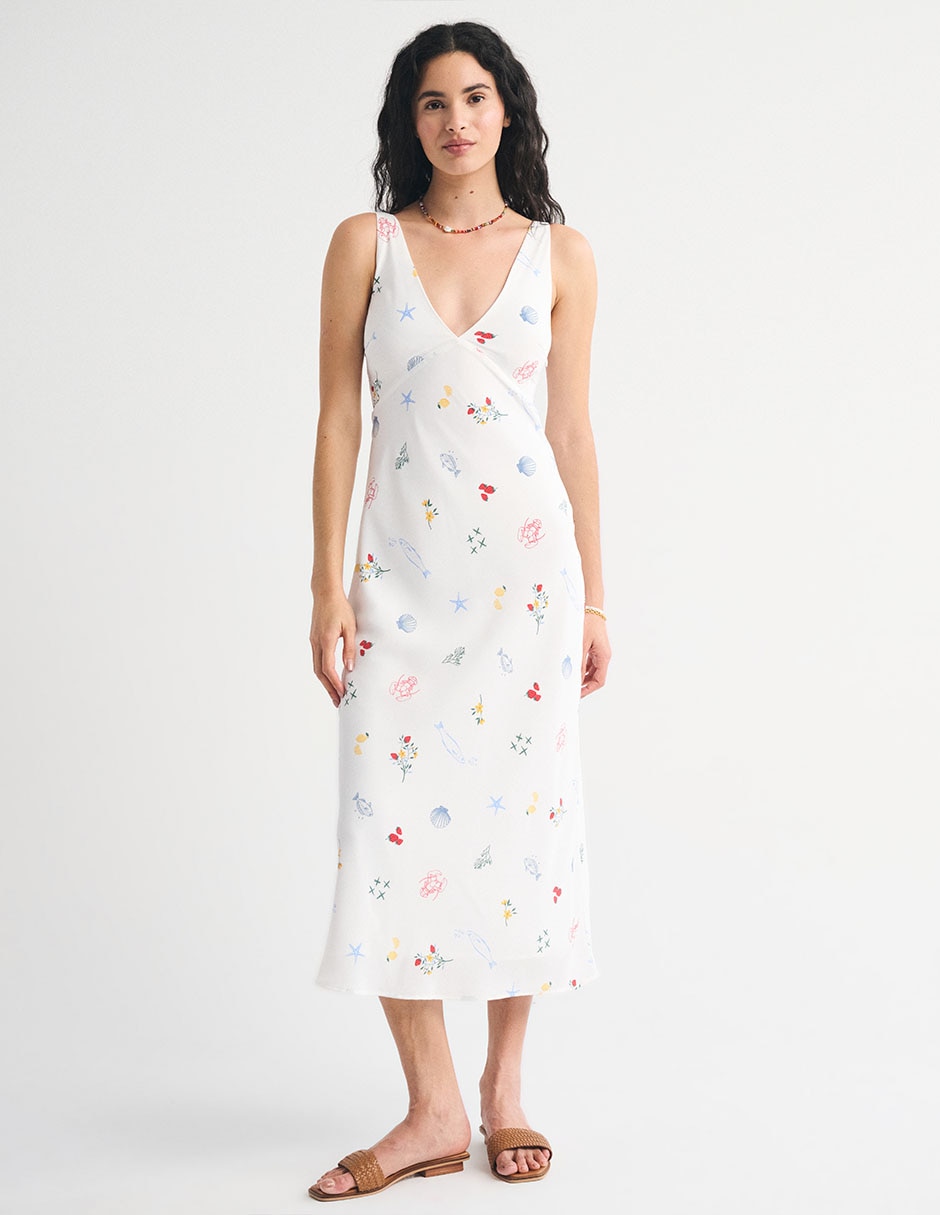 Vestido midi casual para mujer 7