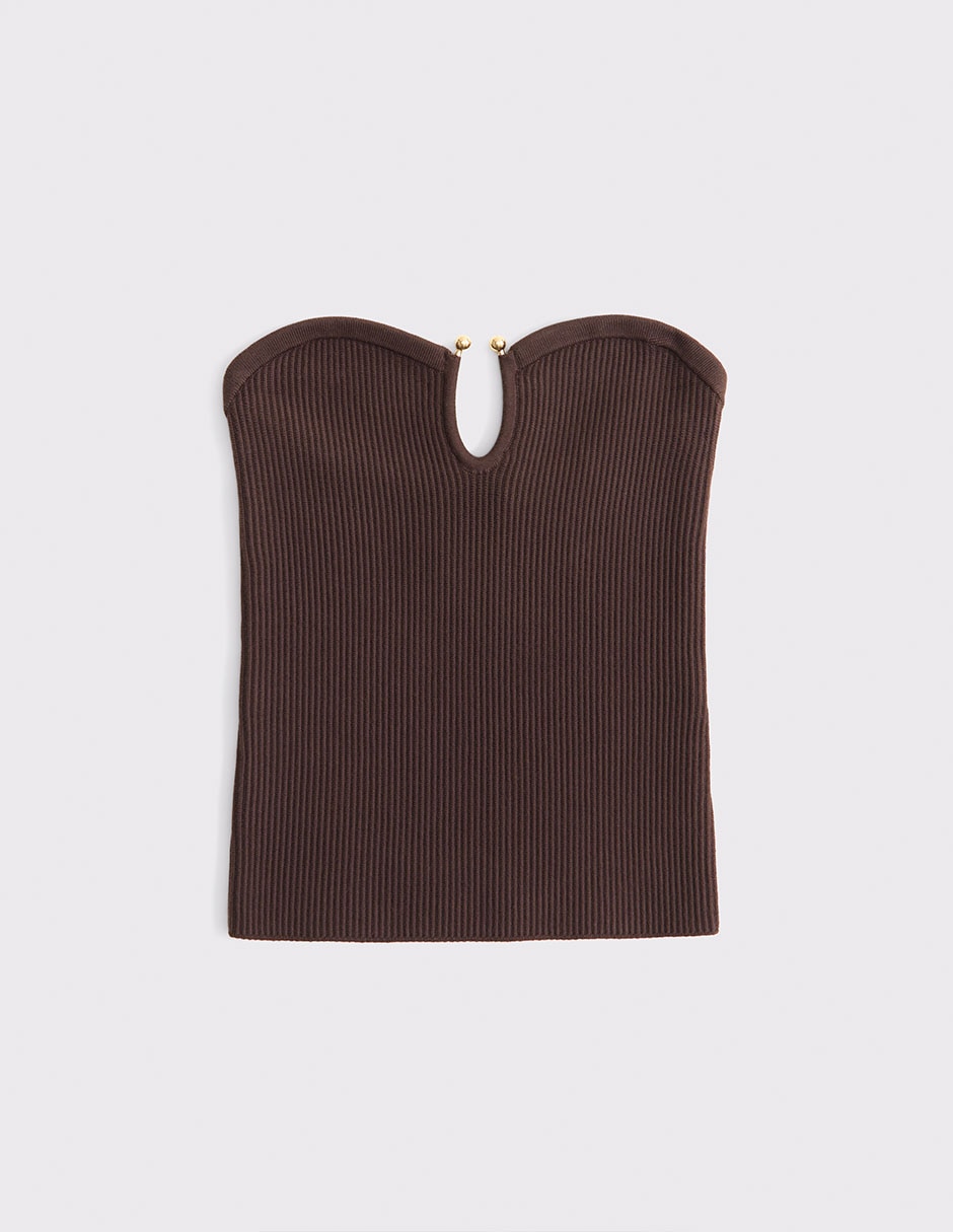 Top escote corazón