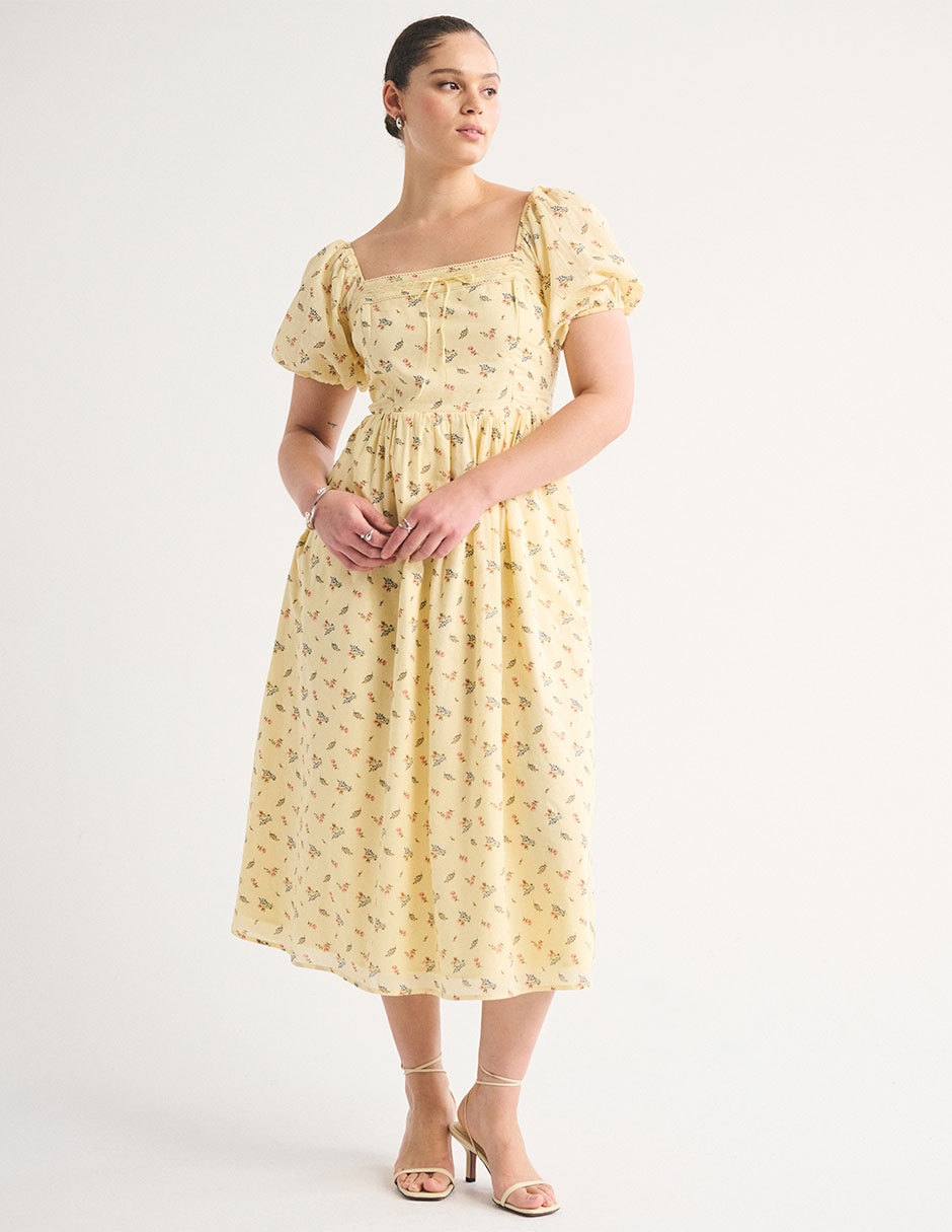 Vestido midi casual para mujer 2