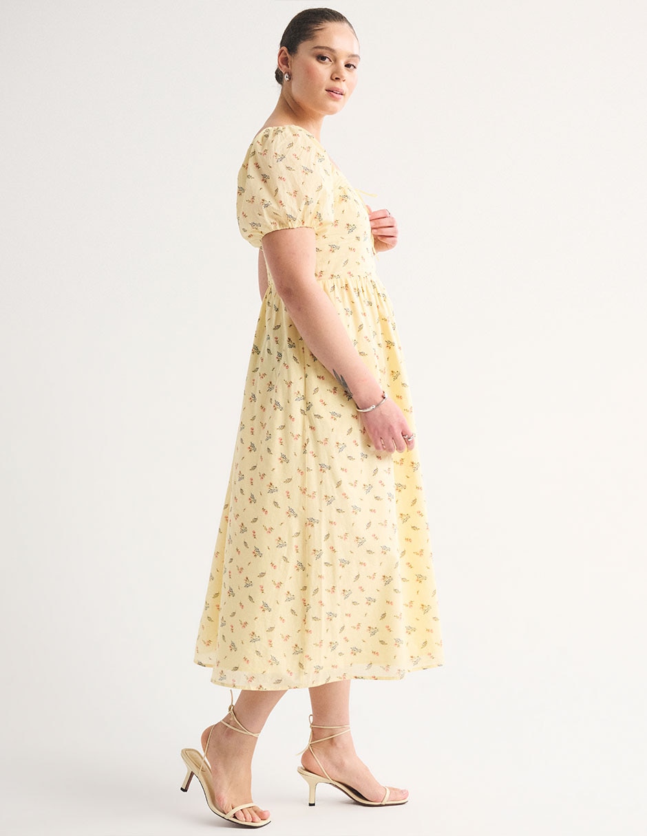 Vestido midi casual para mujer 4