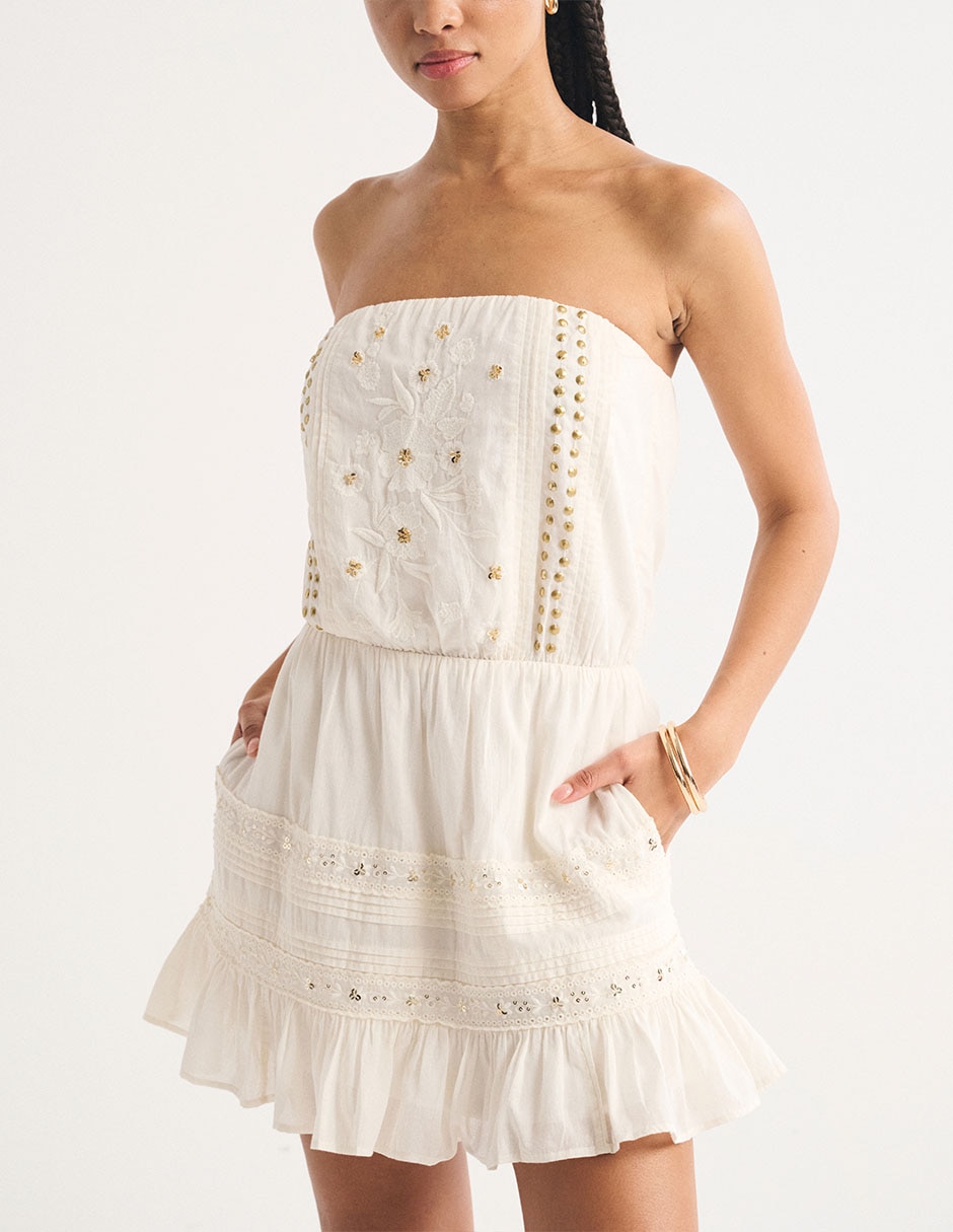 Vestido mini casual para mujer 4
