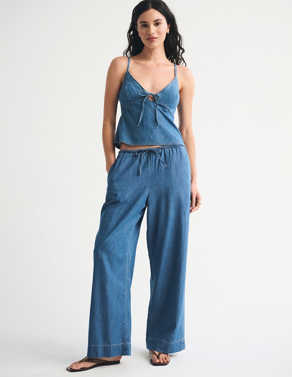 Pantalón wide leg para mujer 2