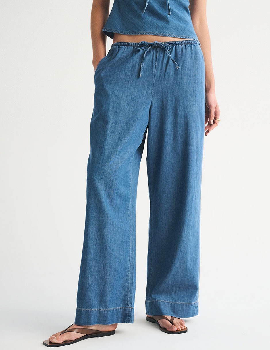 Pantalón wide leg para mujer 3