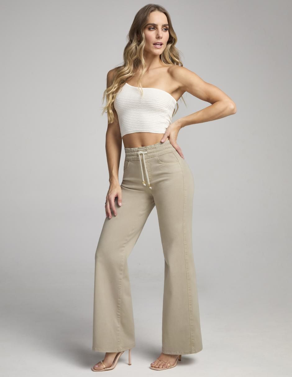 Jeans wide leg 0181Came para mujer 3
