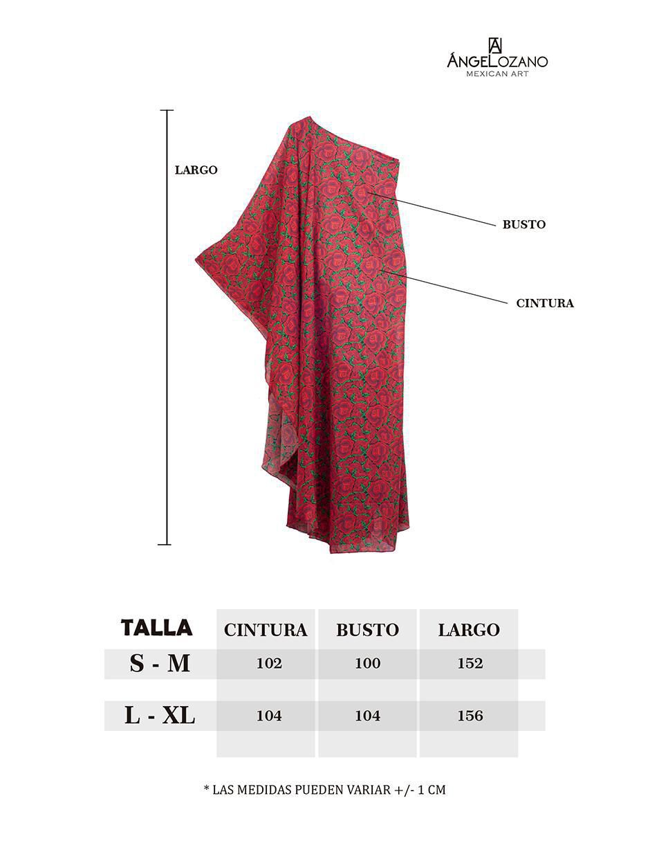Vestido largo casual angelozano al-w04 vestido capa "para mujer"