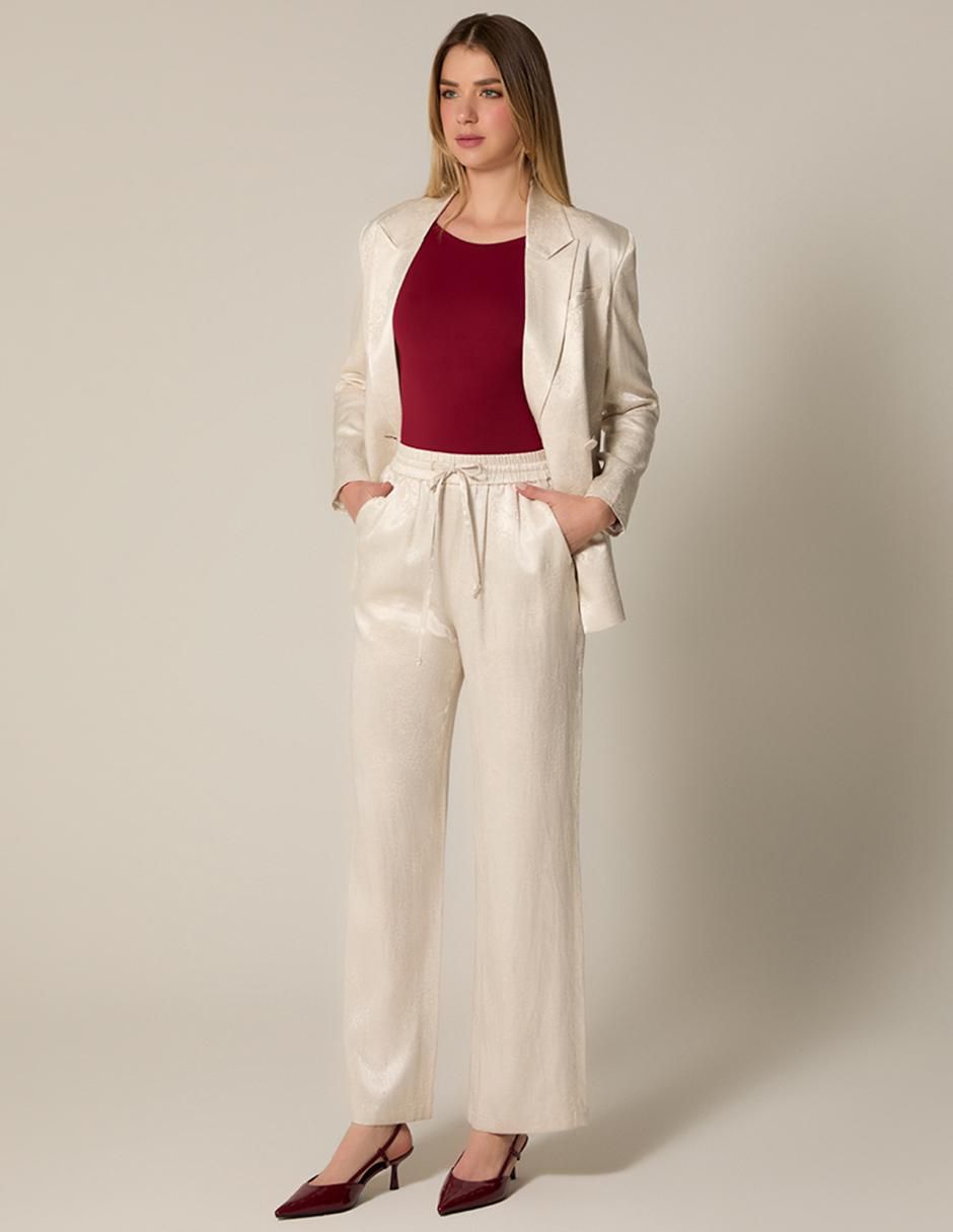 Pantalón recto para mujer