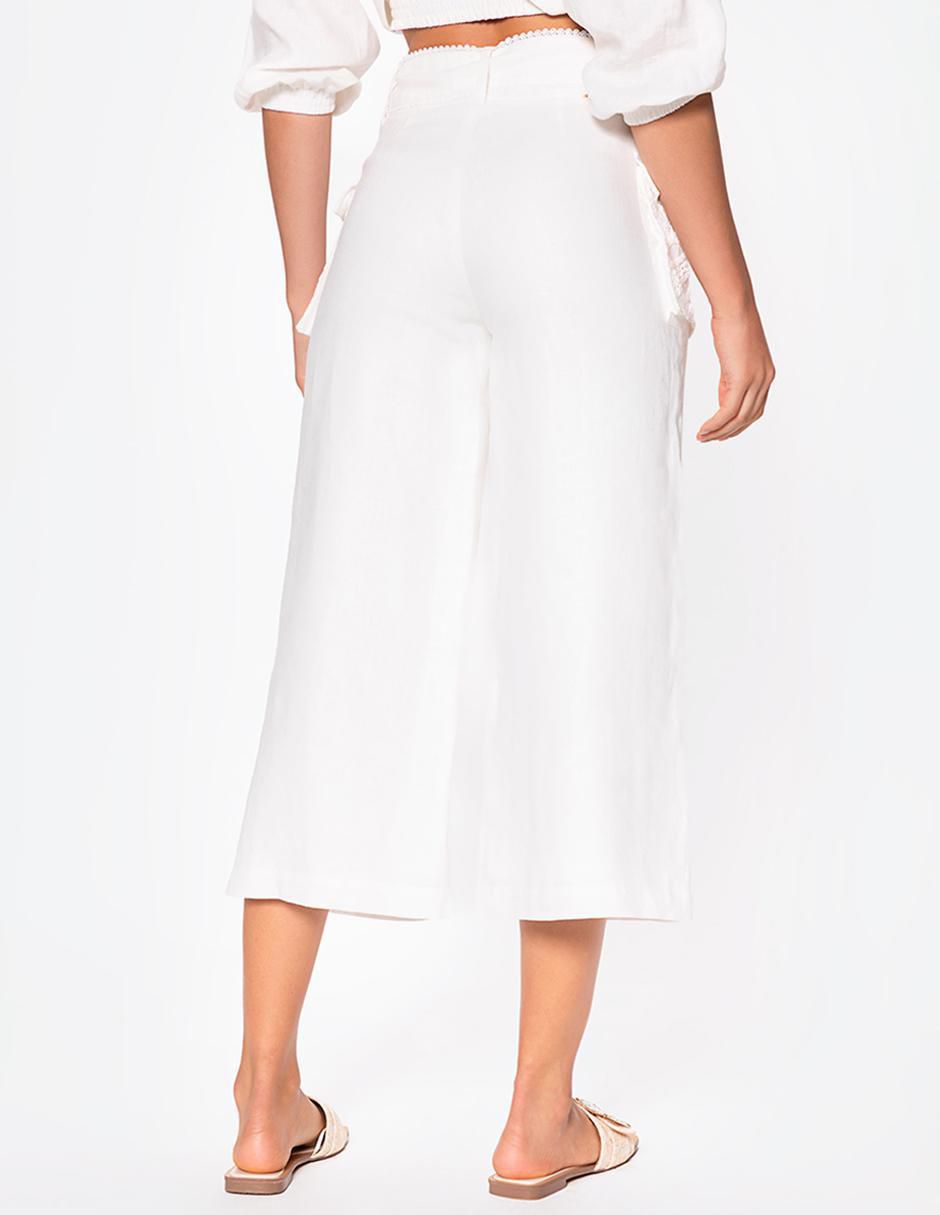 Pantalón coulotte palazzo para mujer 2