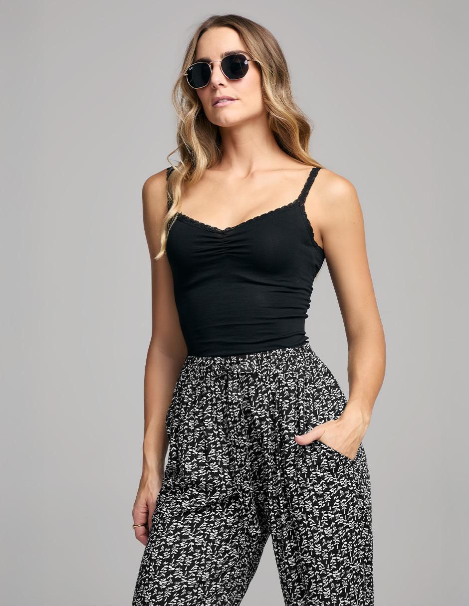 Pantalón wide leg para mujer 4